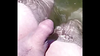 Nude at lake in K&ouml;ln